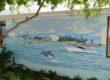 Mural of the Manatee Pocket on MYPS Building